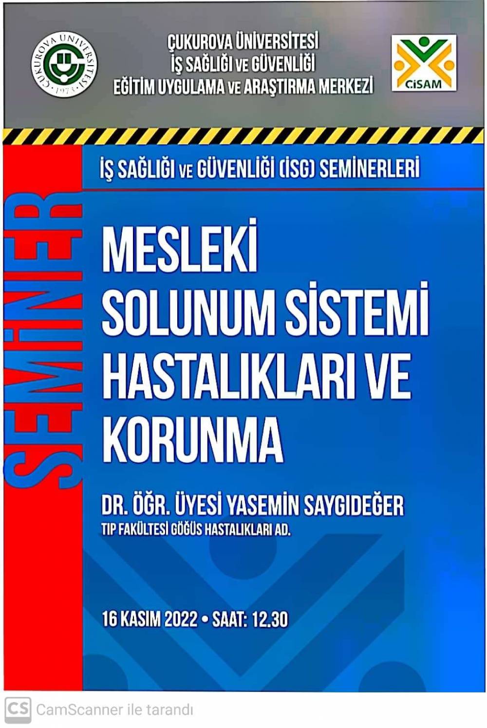 Mesleki Solunum Sistemi Hastalıkları ve Korunma